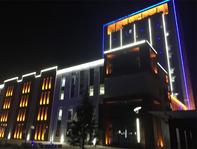 西安樓體亮化公司 西安樓體亮化公司