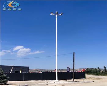 湖北山西大同10米雙臂路燈、15米中桿路燈項目