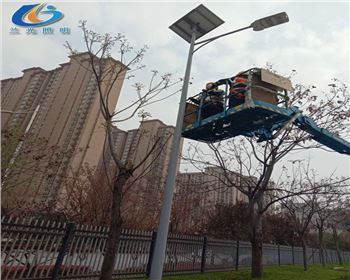 湖北博思格西安工廠內(nèi)路燈改造項目工程