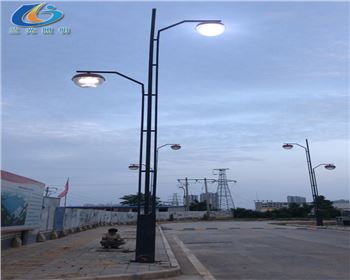 湖北洛川蘋果文化工業(yè)園路燈改造項目