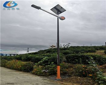 湖北商洛山陽縣金橋茶廠太陽能路燈項(xiàng)目